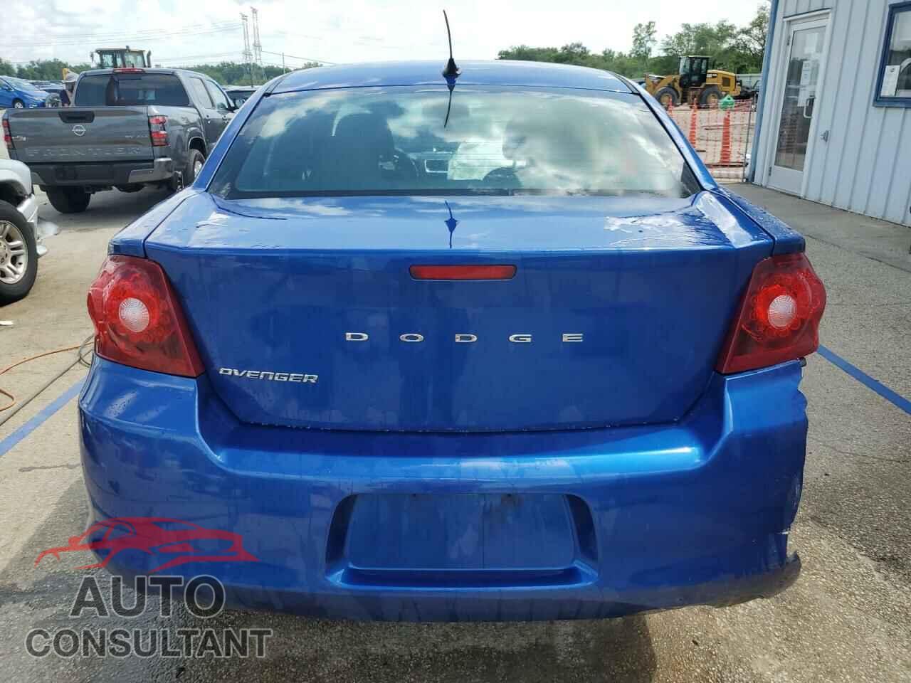 DODGE AVENGER 2012 - 1C3CDZCB5CN177710