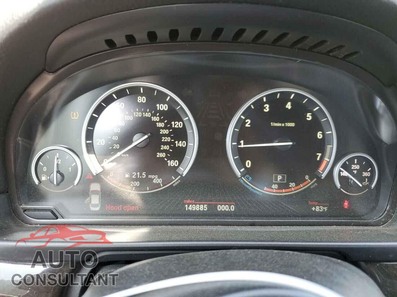 BMW 5 SERIES 2015 - WBA5B1C58FD921541
