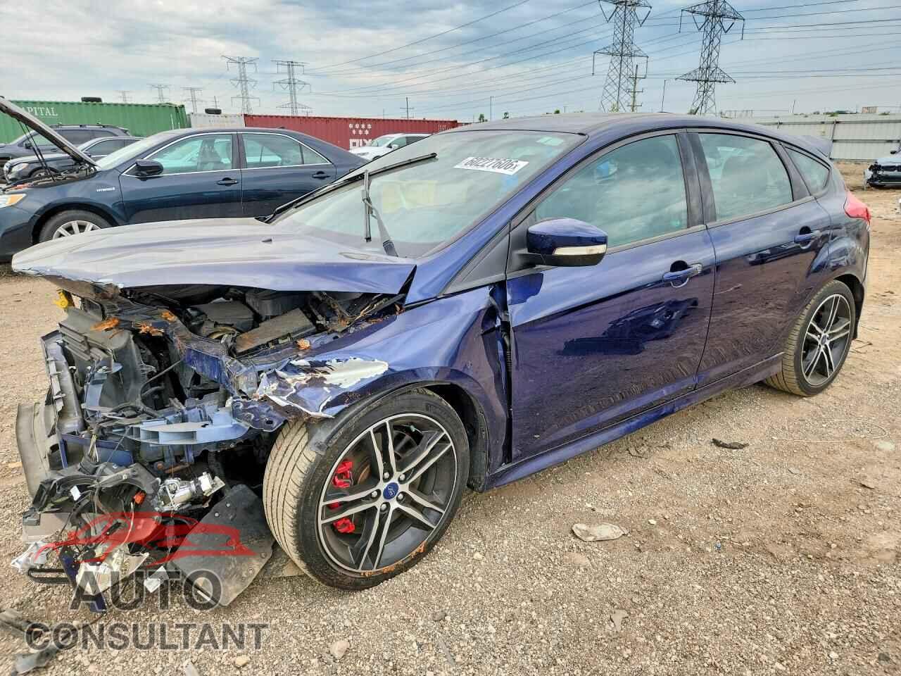 FORD FOCUS 2017 - 1FADP3L91HL270136