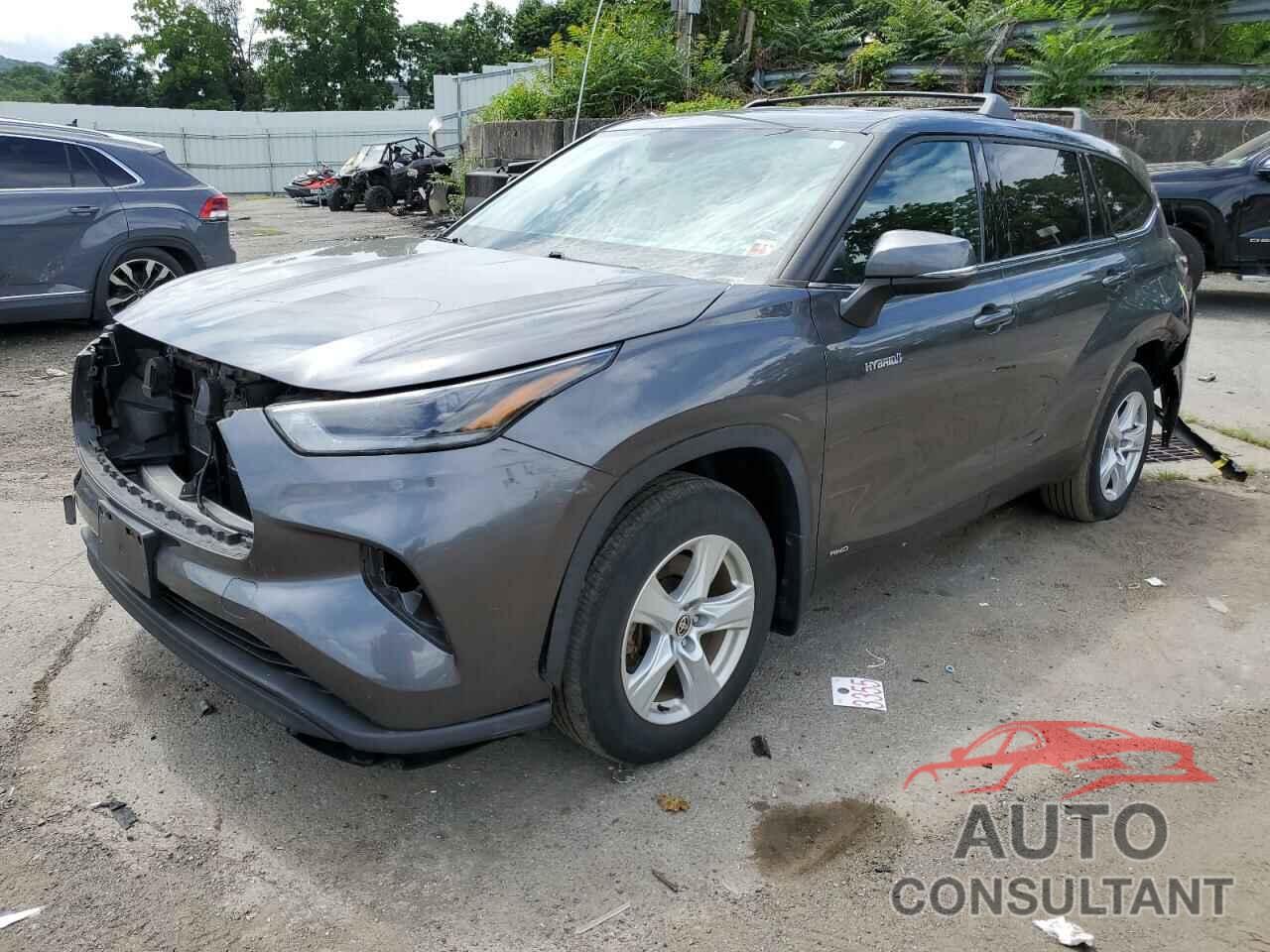 TOYOTA HIGHLANDER 2021 - 5TDBBRCH7MS514455