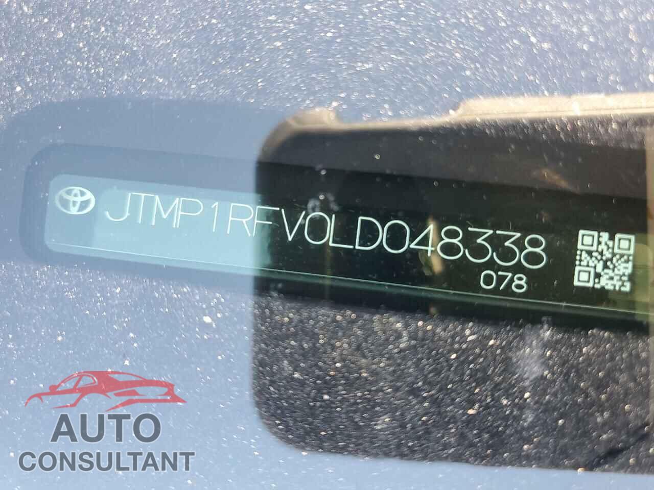 TOYOTA RAV4 2020 - JTMP1RFV0LD048338
