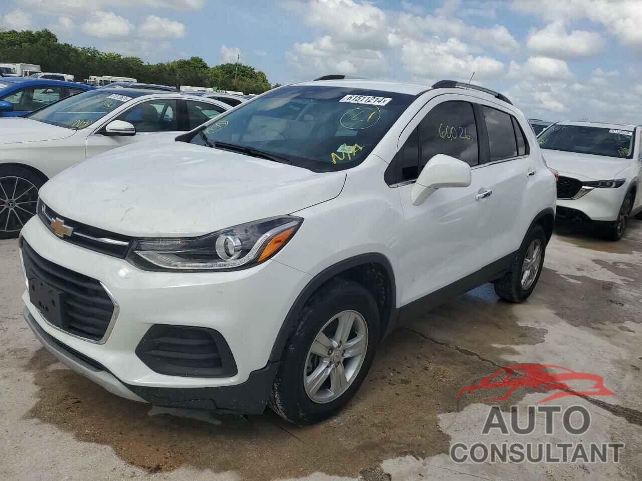 CHEVROLET TRAX 2019 - KL7CJPSB2KB883055