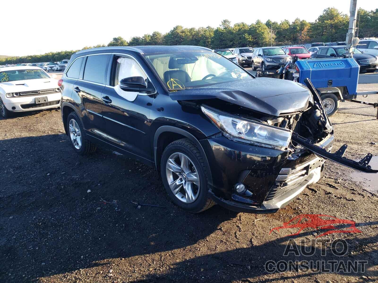 TOYOTA HIGHLANDER 2017 - 5TDDZRFH3HS386396