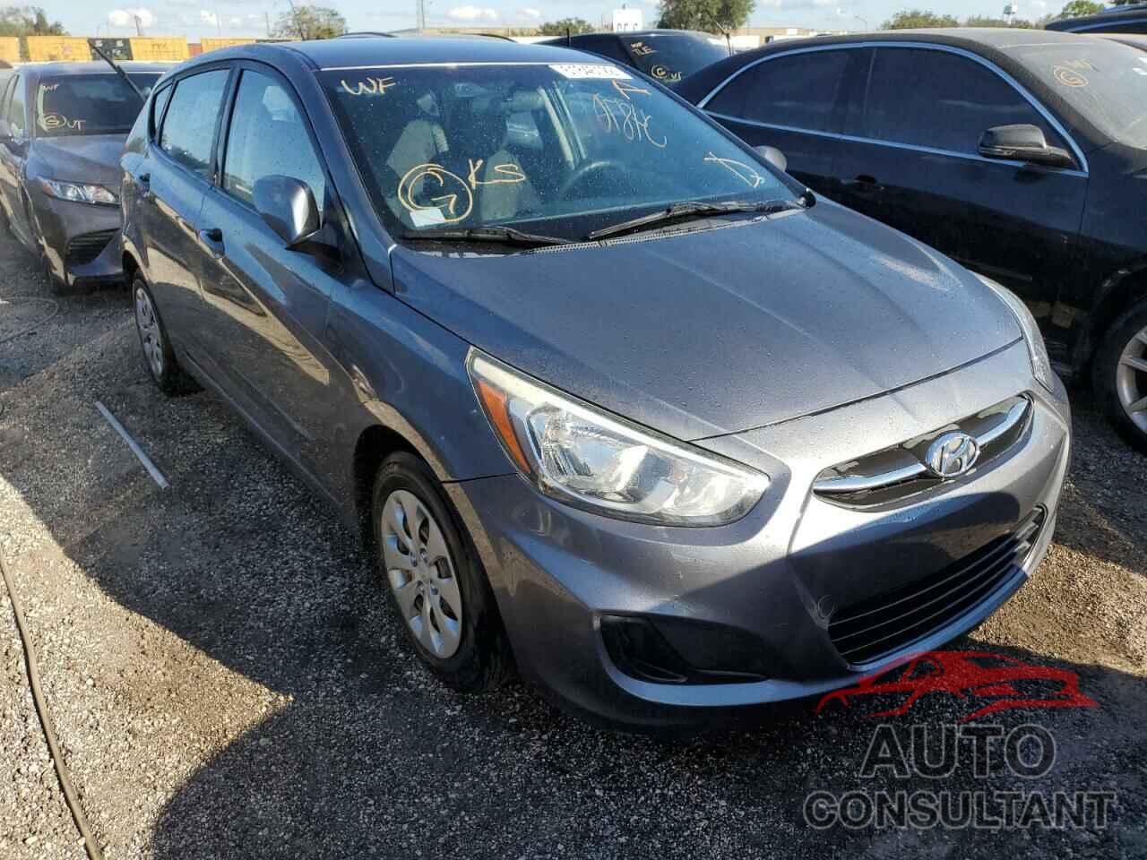 HYUNDAI ACCENT 2016 - KMHCT5AE2GU267859