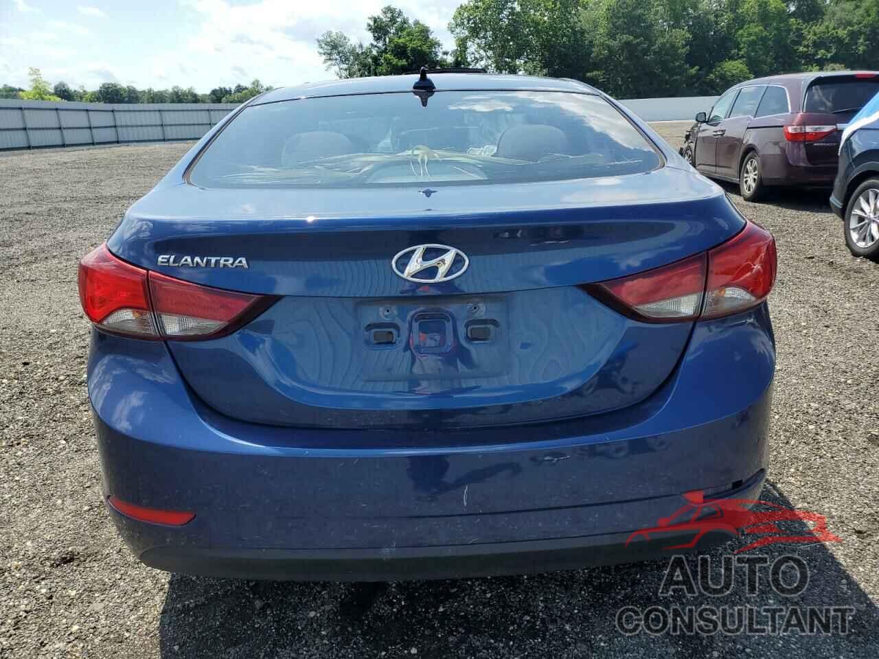 HYUNDAI ELANTRA 2016 - 5NPDH4AE6GH781888