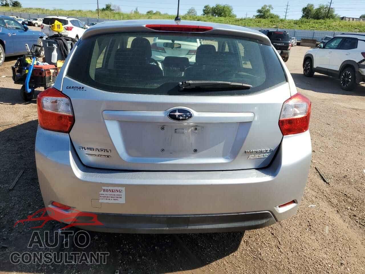 SUBARU IMPREZA 2012 - JF1GPAA68CH205564