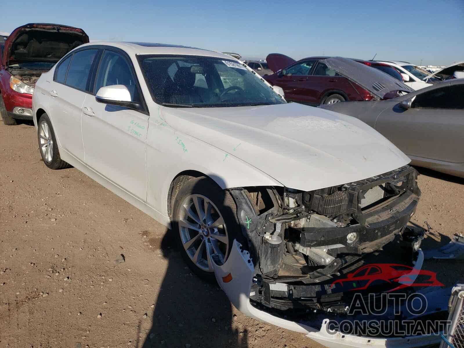 BMW 3 SERIES 2016 - WBA8E5G59GNU19381