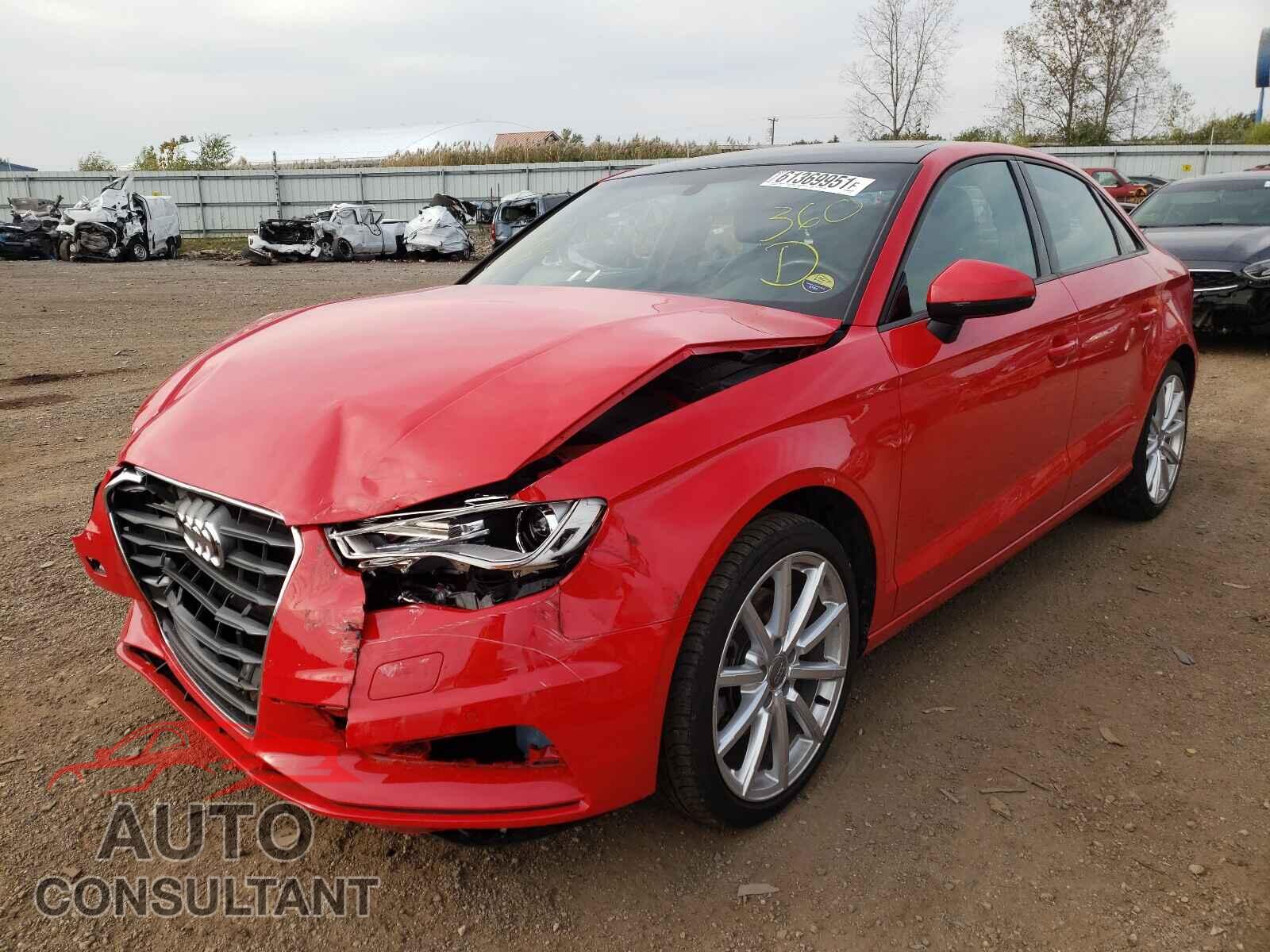 AUDI A3 2016 - WAUA7GFF9G1069520