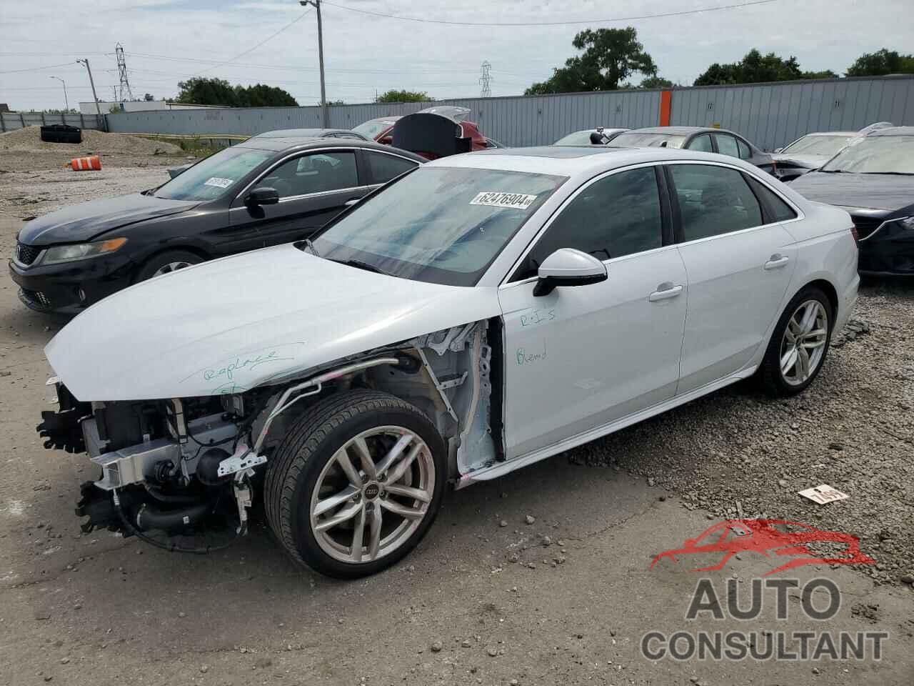 AUDI A4 2022 - WAUFAAF4XNN012560