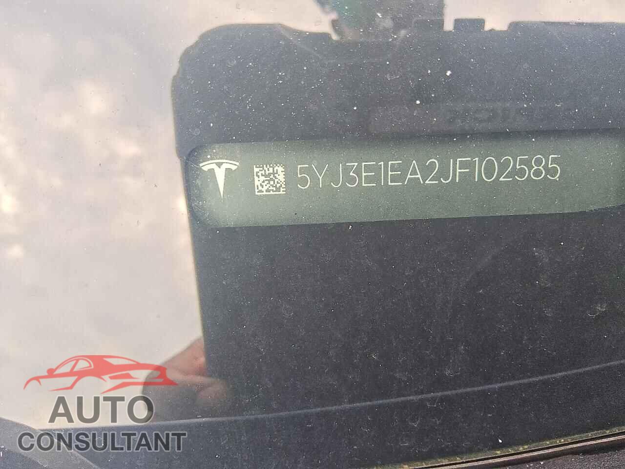 TESLA MODEL 3 2018 - 5YJ3E1EA2JF102585