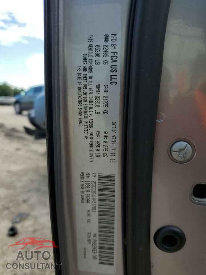 DODGE CHALLENGER 2017 - 2C3CDZFJ1HH517812