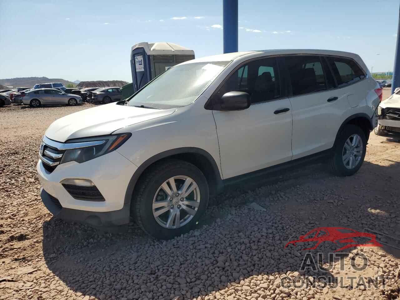 HONDA PILOT 2016 - 5FNYF6H14GB058450
