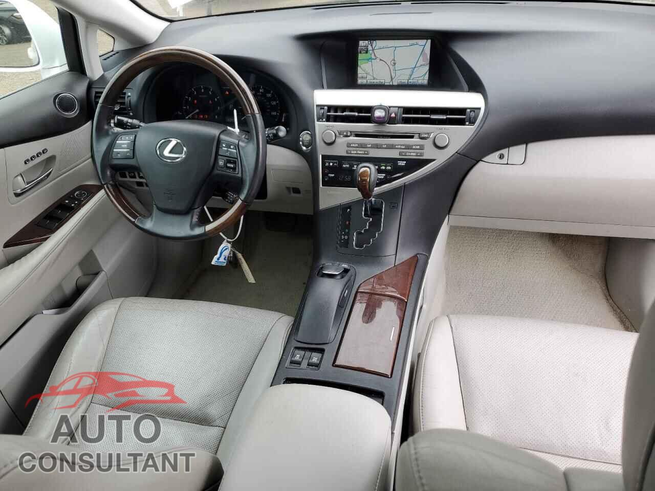 LEXUS RX350 2012 - 2T2BK1BA2CC136814