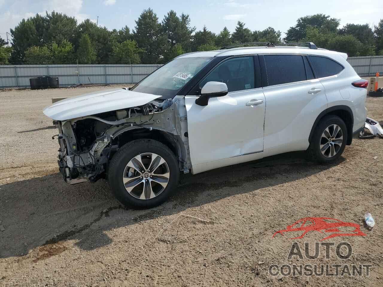 TOYOTA HIGHLANDER 2022 - 5TDGZRBH0NS256462