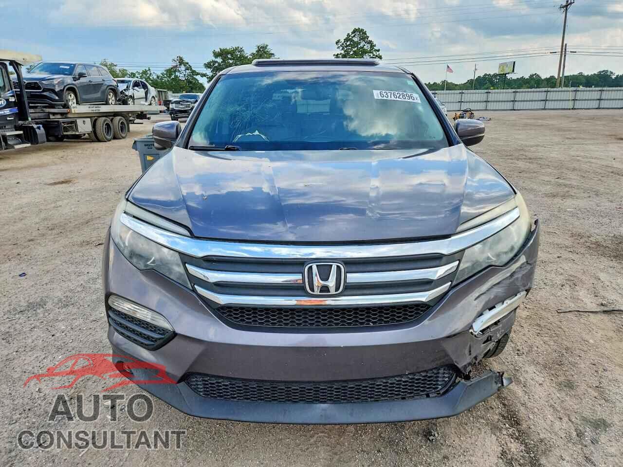 HONDA PILOT 2017 - 5FNYF5H51HB044293
