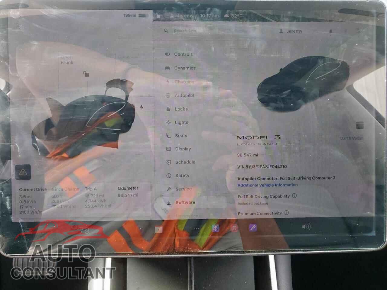 TESLA MODEL 3 2018 - 5YJ3E1EA8JF044210
