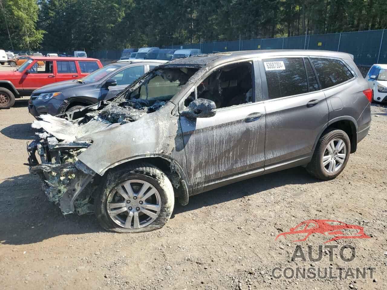 HONDA PILOT 2018 - 5FNYF6H17JB057865