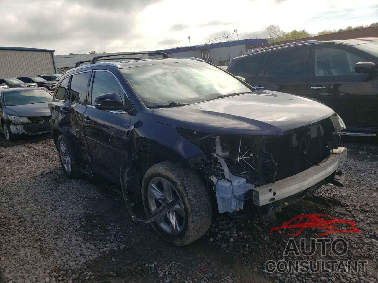 TOYOTA HIGHLANDER 2016 - 5TDYKRFH5GS152085