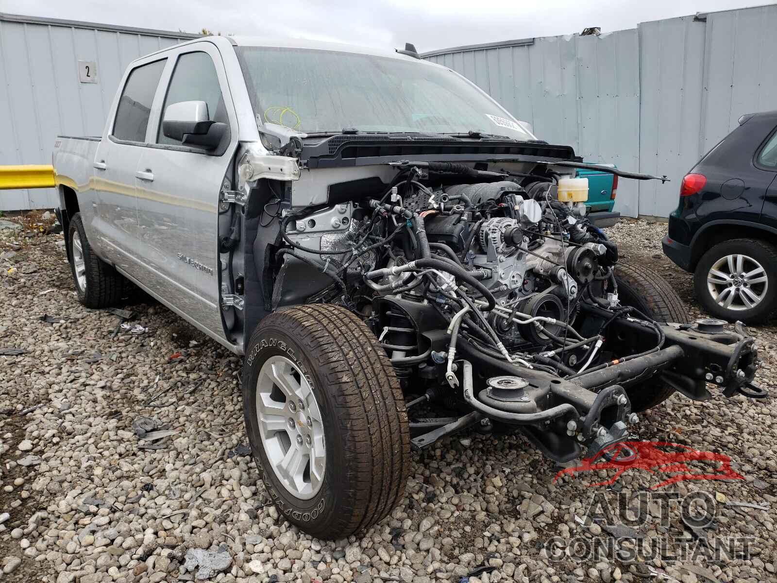 CHEVROLET SILVERADO 2018 - 3GCUKREC1JG580312