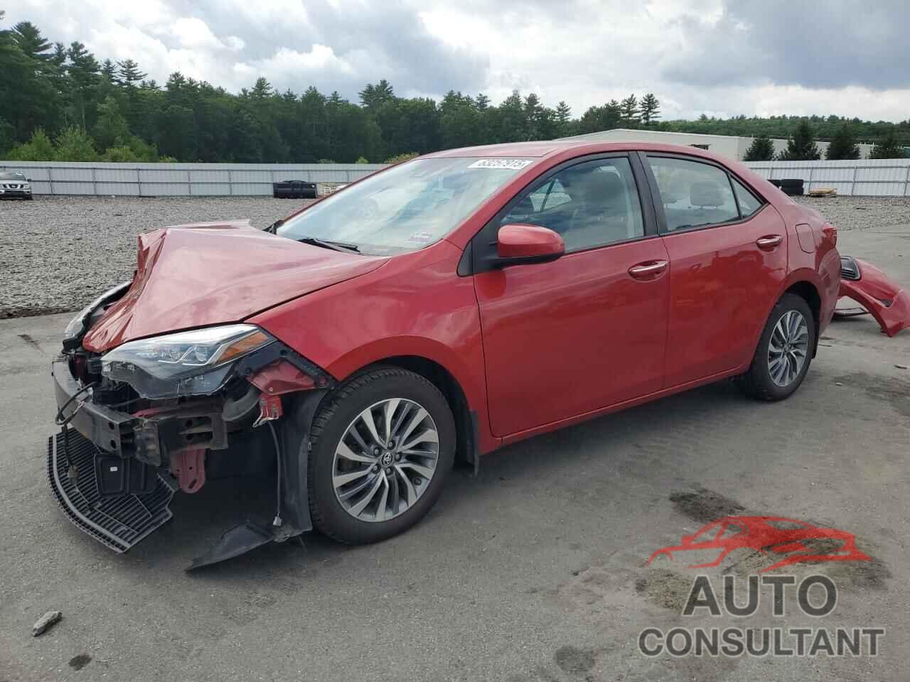 TOYOTA COROLLA 2017 - 2T1BURHE1HC747657