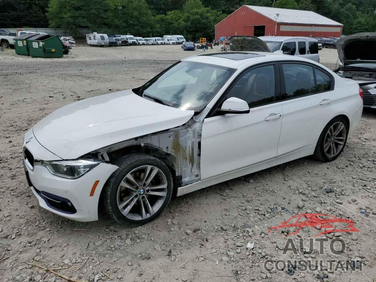 BMW 3 SERIES 2016 - WBA8E3G5XGNT75363