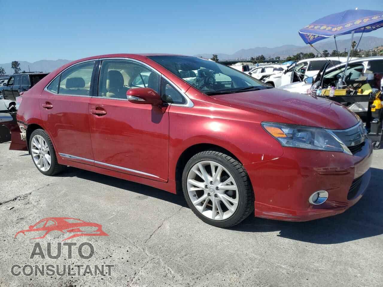 LEXUS HS 2011 - JTHBB1BA2B2046207