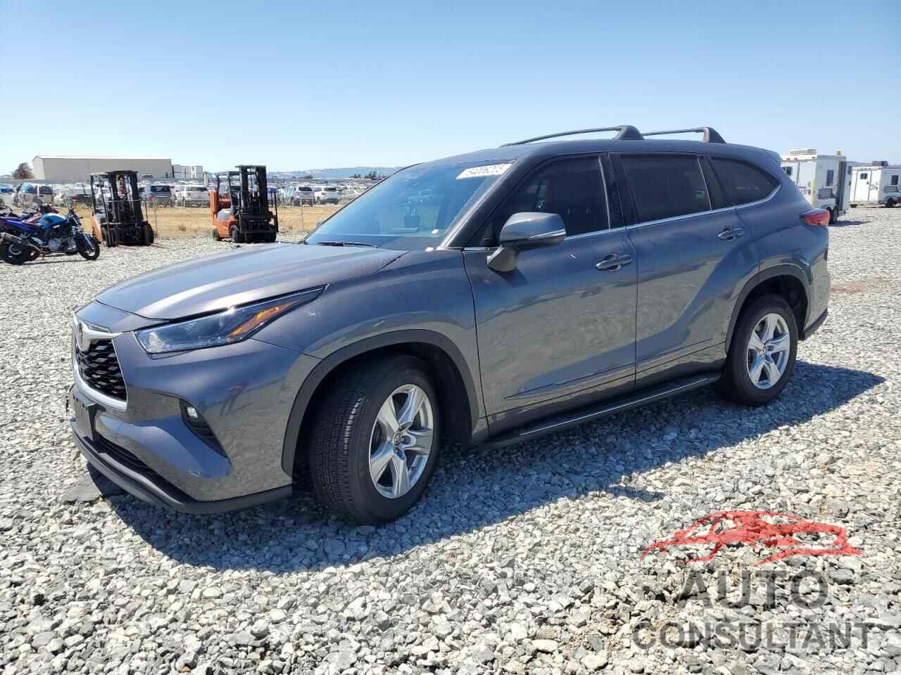 TOYOTA HIGHLANDER 2021 - 5TDZZRAH0MS522393