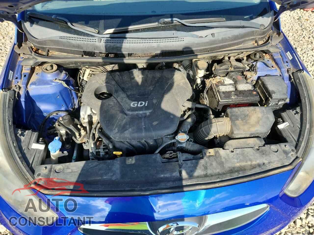 HYUNDAI ACCENT 2012 - KMHCU4AE2CU045579