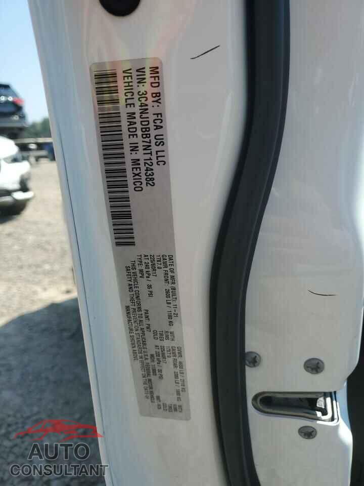 JEEP COMPASS 2022 - 3C4NJDBB7NT124382