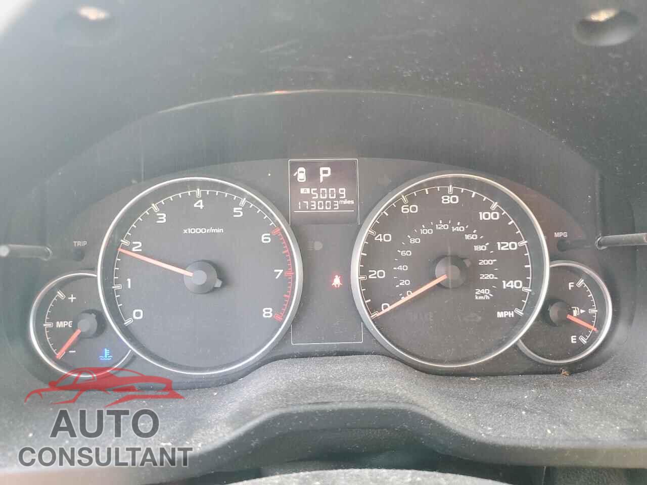 SUBARU OUTBACK 2013 - 4S4BRBCC4D3203778