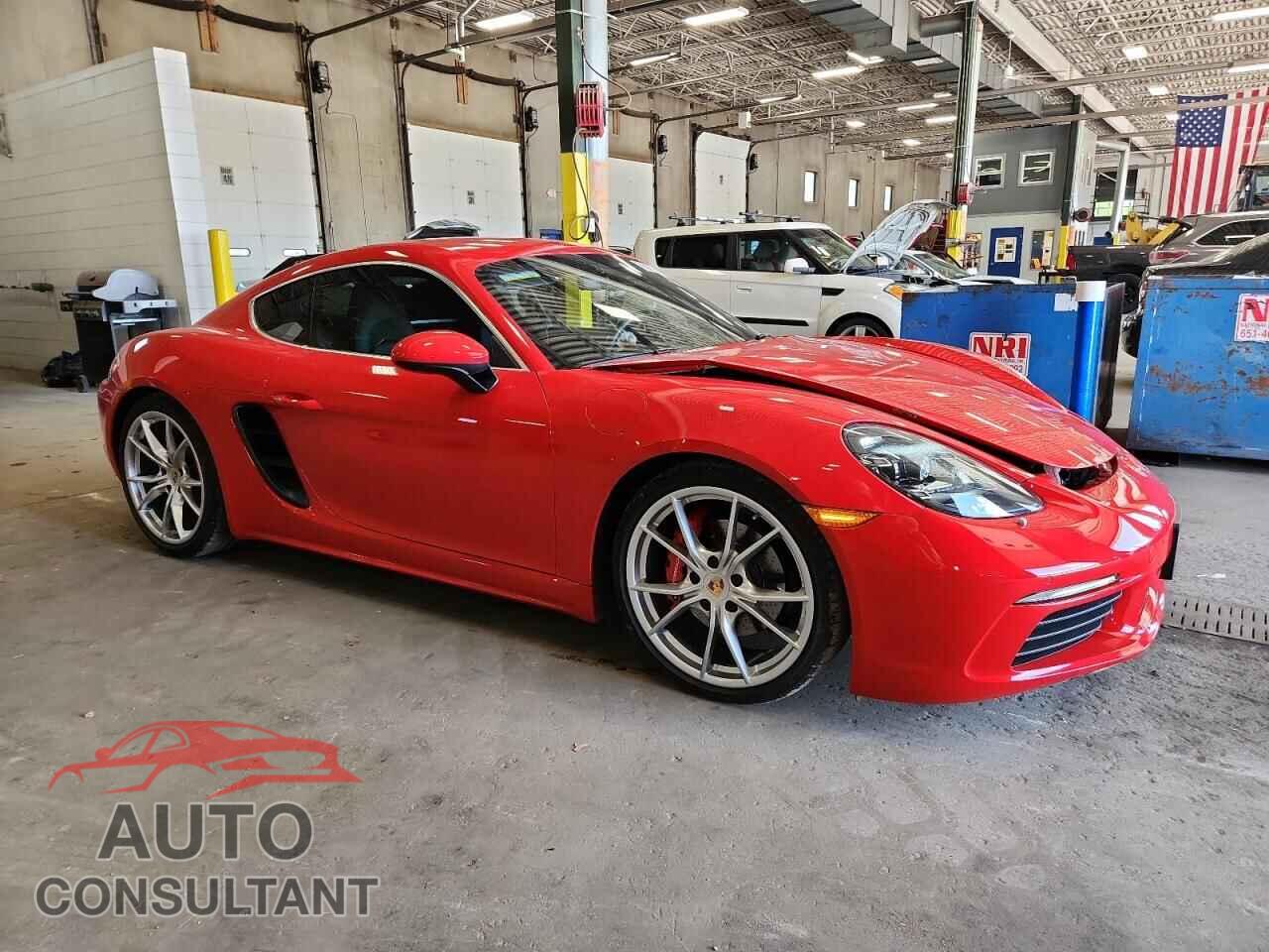 PORSCHE CAYMAN 2017 - WP0AB2A83HS285811