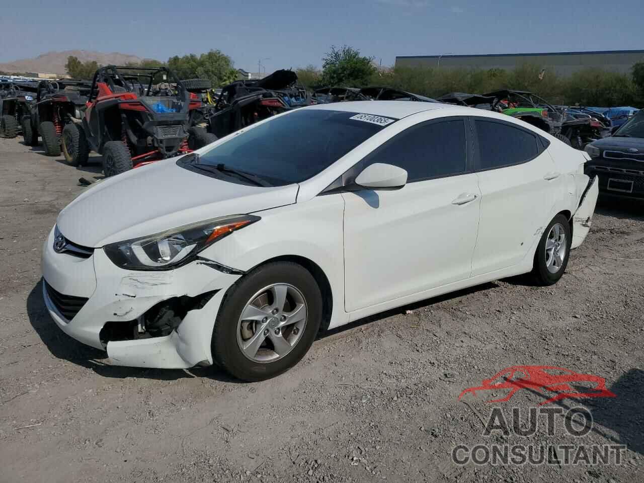 HYUNDAI ELANTRA 2014 - 5NPDH4AE7EH522341