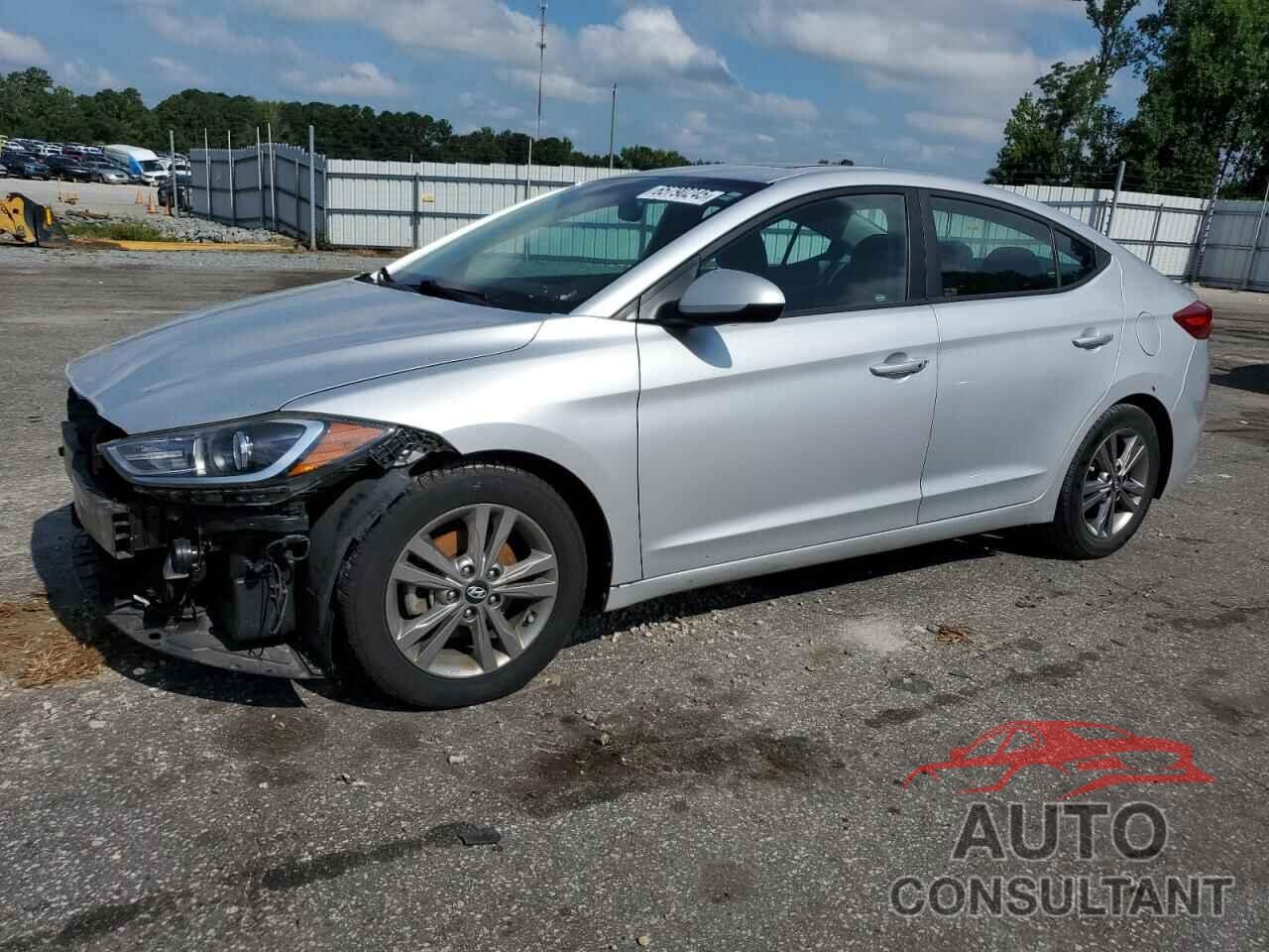 HYUNDAI ELANTRA 2017 - KMHD84LF8HU376611
