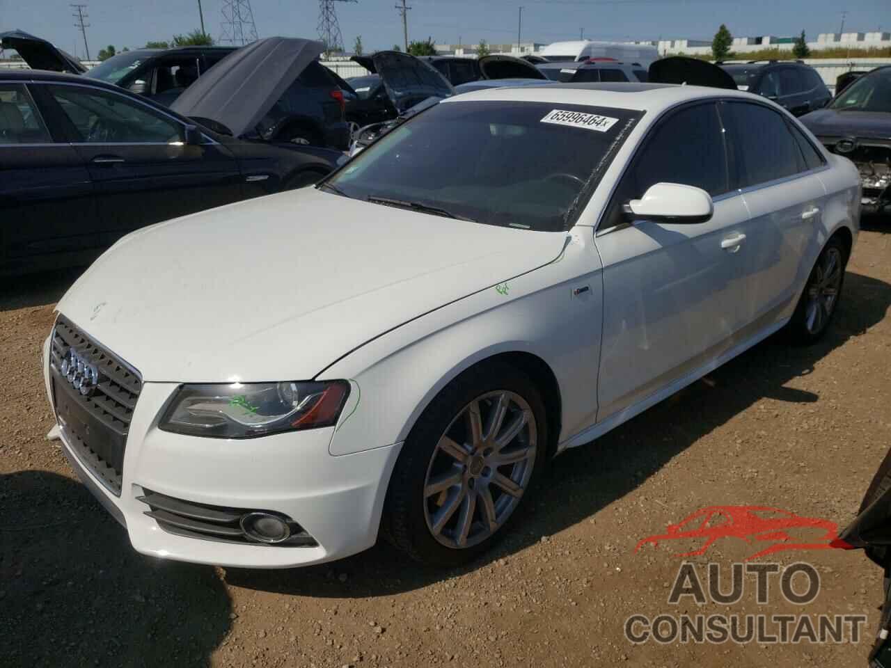 AUDI A4 2012 - WAUFFAFLXCA029419