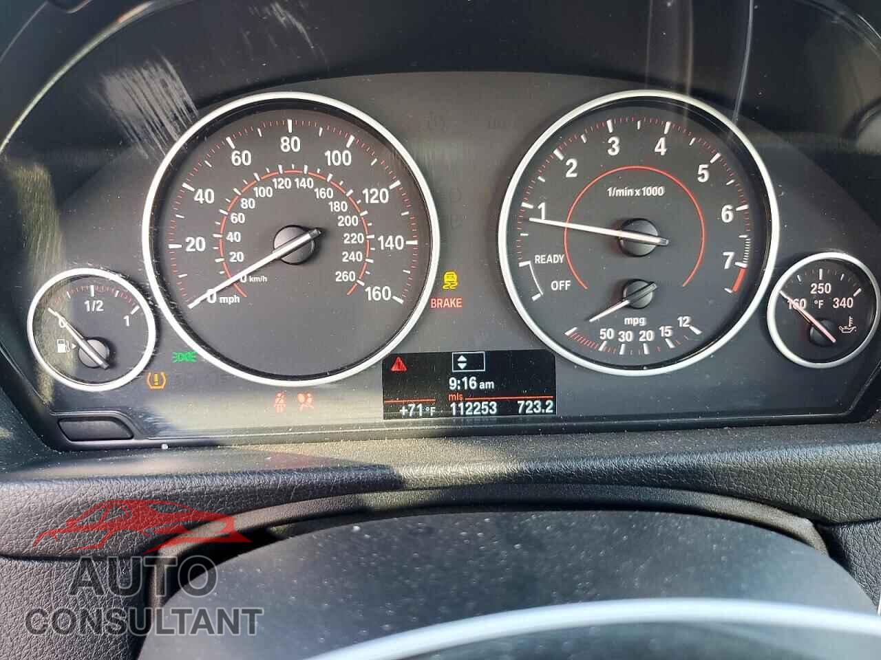 BMW 3 SERIES 2013 - WBA3B9C50DF801059