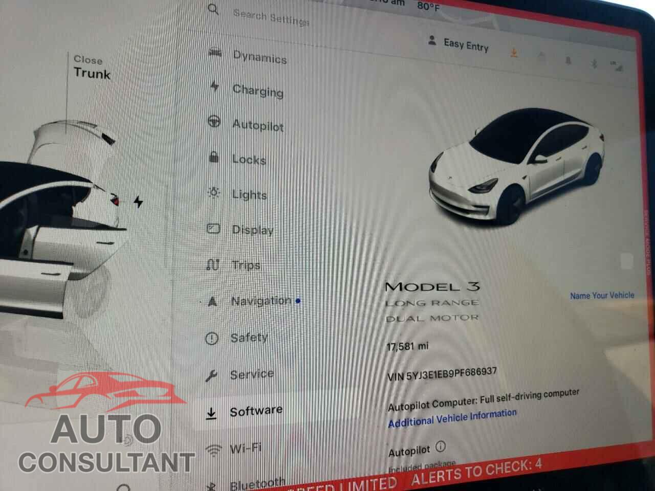 TESLA MODEL 3 2023 - 5YJ3E1EB9PF686937