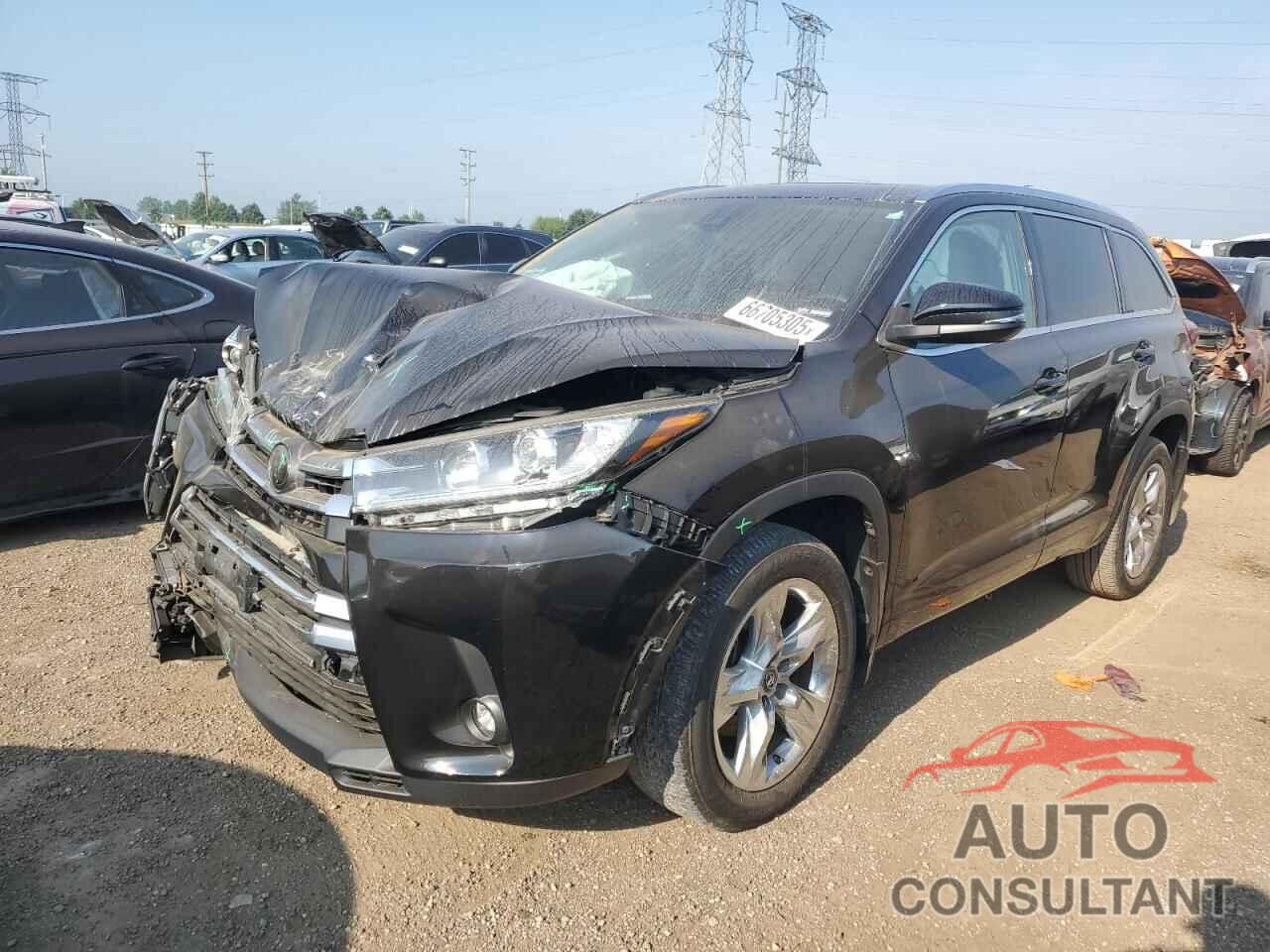 TOYOTA HIGHLANDER 2019 - 5TDDZRFH7KS959615