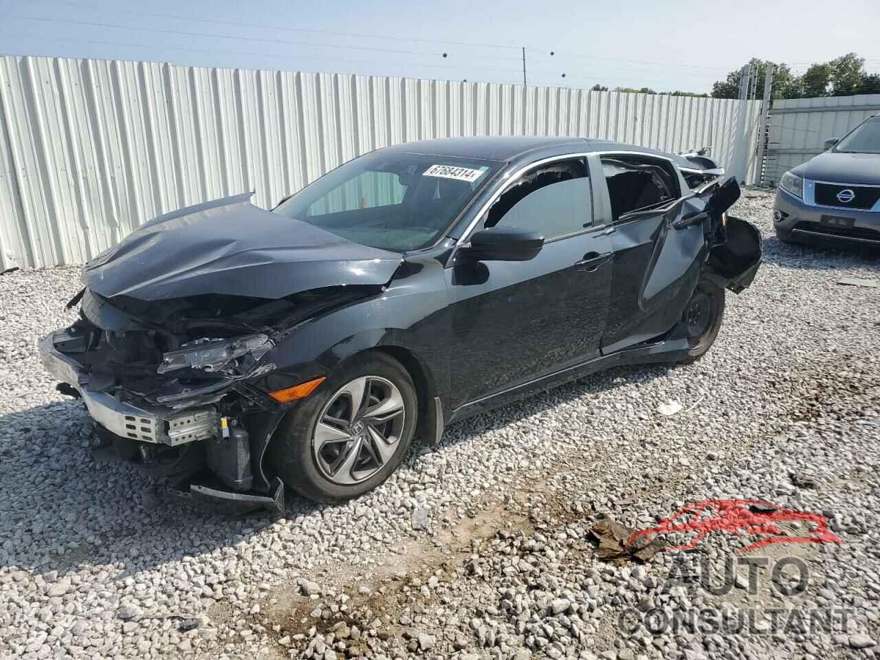 HONDA CIVIC 2021 - 19XFC2F65ME001599