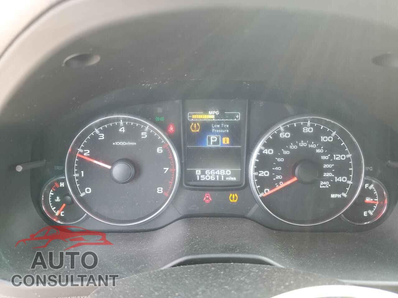 SUBARU OUTBACK 2014 - 4S4BRBLC2E3306358