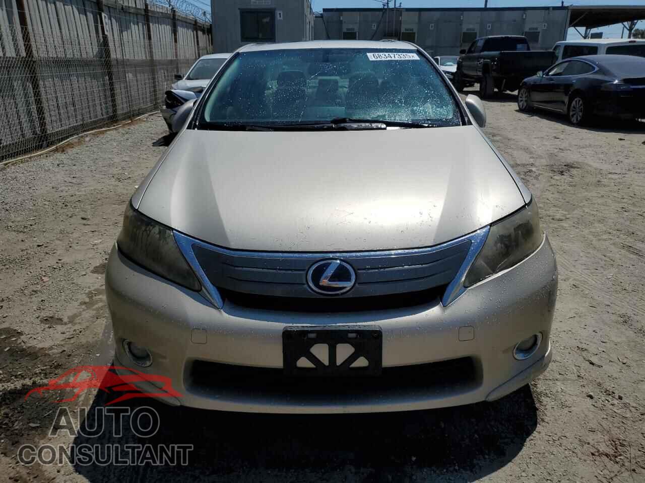 LEXUS HS 2012 - JTHBB1BAXC2048773