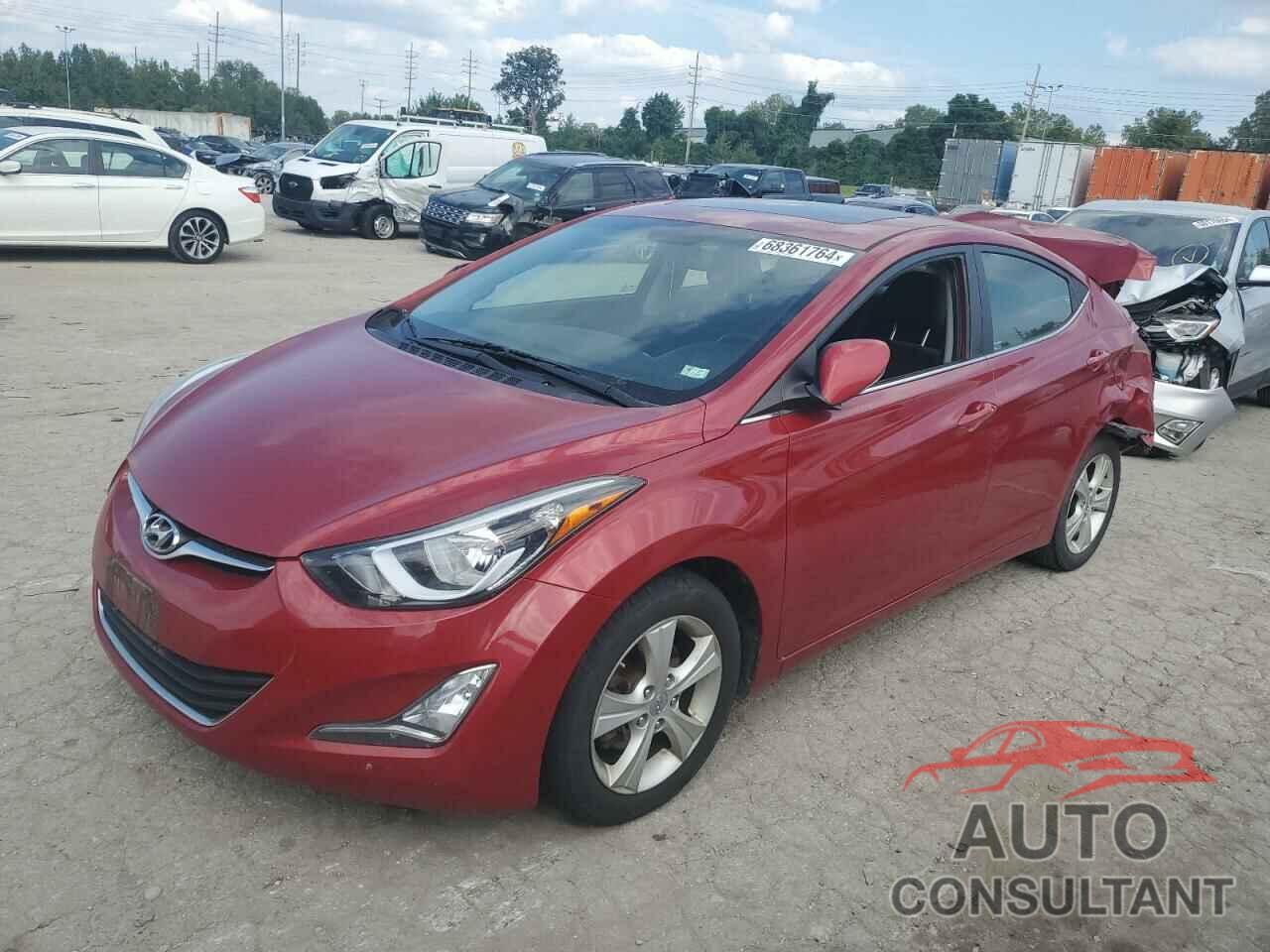 HYUNDAI ELANTRA 2016 - KMHDH4AEXGU603032