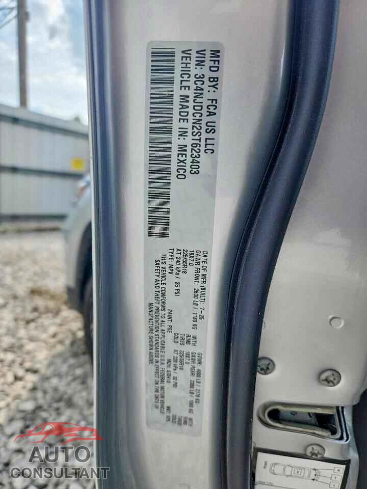 JEEP COMPASS 2025 - 3C4NJDCN2ST623403
