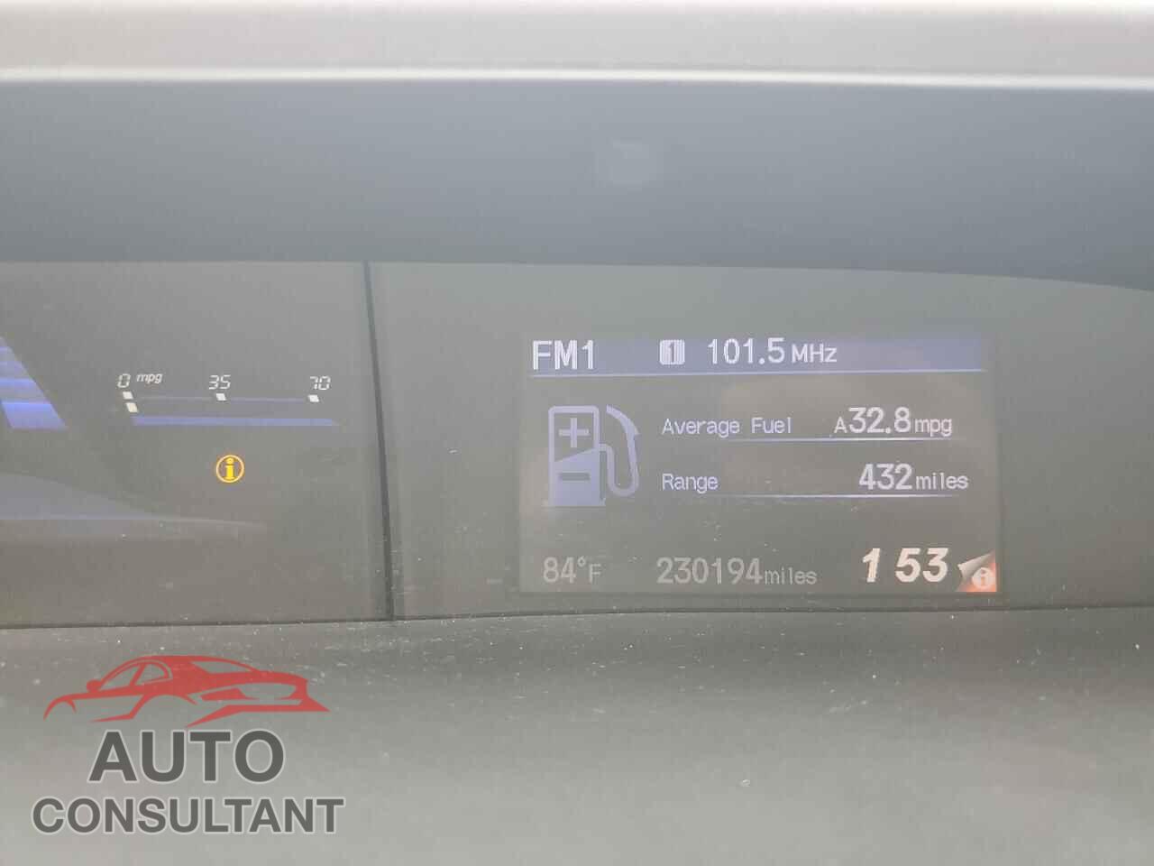 HONDA CIVIC 2012 - 2HGFB2F96CH502745