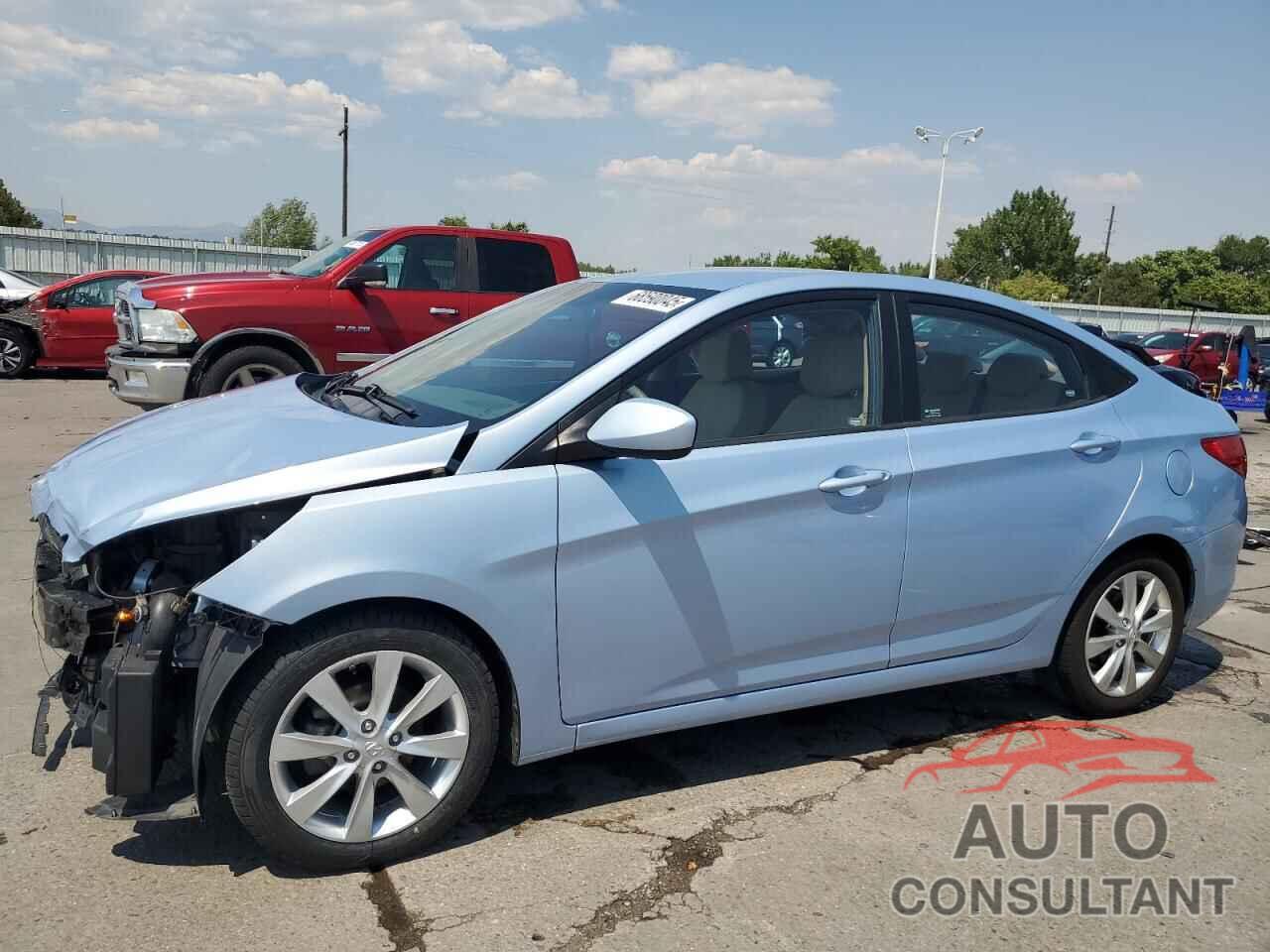 HYUNDAI ACCENT 2012 - KMHCU4AE1CU049137