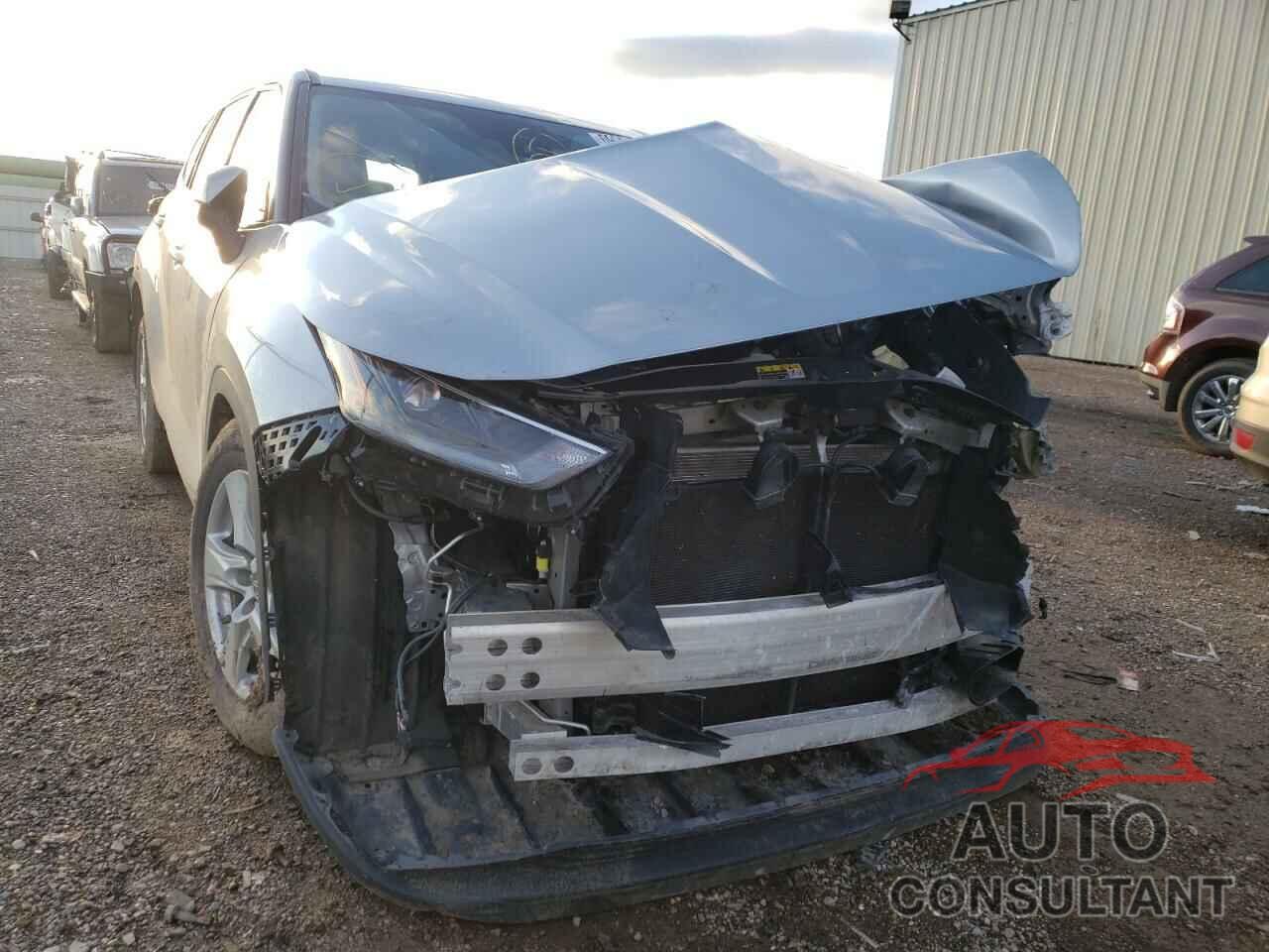 TOYOTA HIGHLANDER 2021 - 5TDZZRAH7MS051276