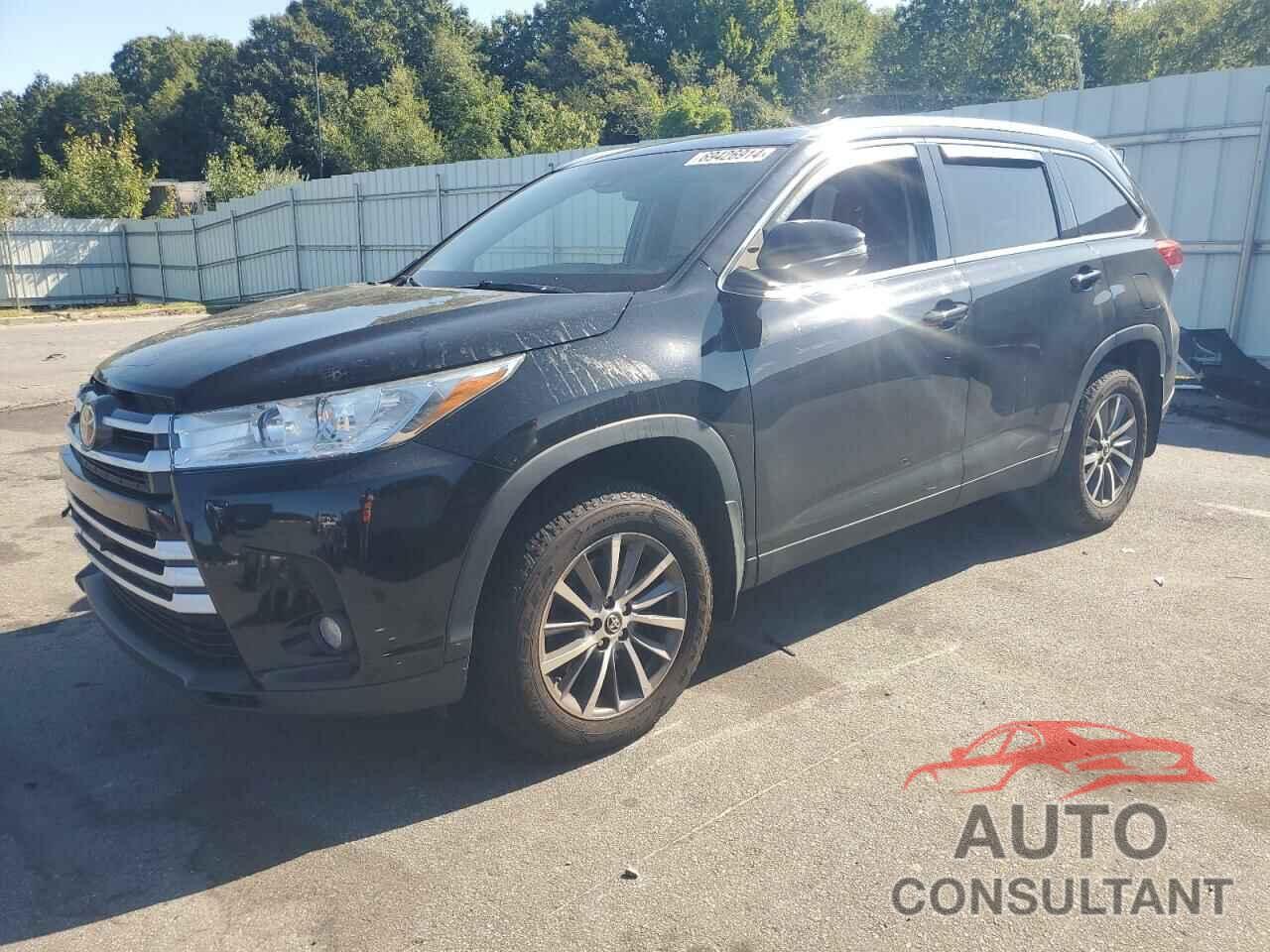 TOYOTA HIGHLANDER 2019 - 5TDJZRFH9KS569344