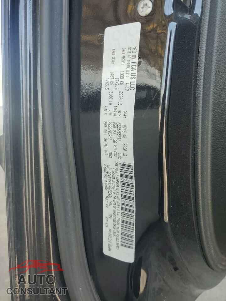 DODGE CARAVAN 2017 - 2C4RDGEG7HR755481
