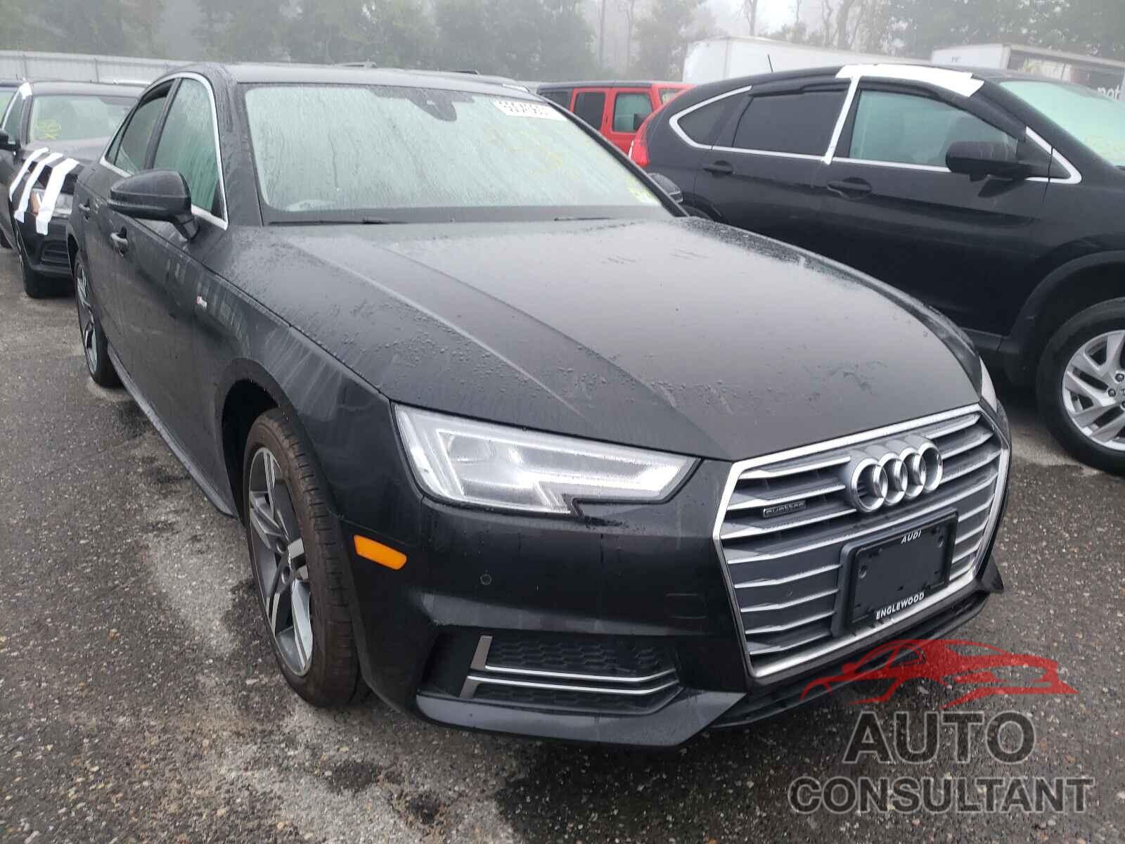 AUDI A4 2018 - WAUENAF44JN016338