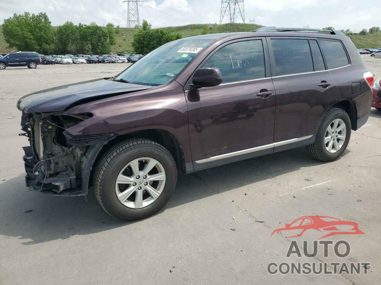 TOYOTA HIGHLANDER 2013 - 5TDZK3EH8DS099350