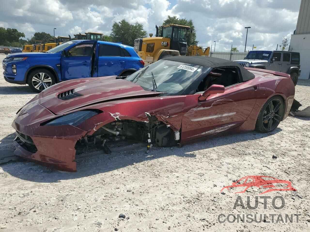 CHEVROLET CORVETTE 2019 - 1G1YB3D77K5110449